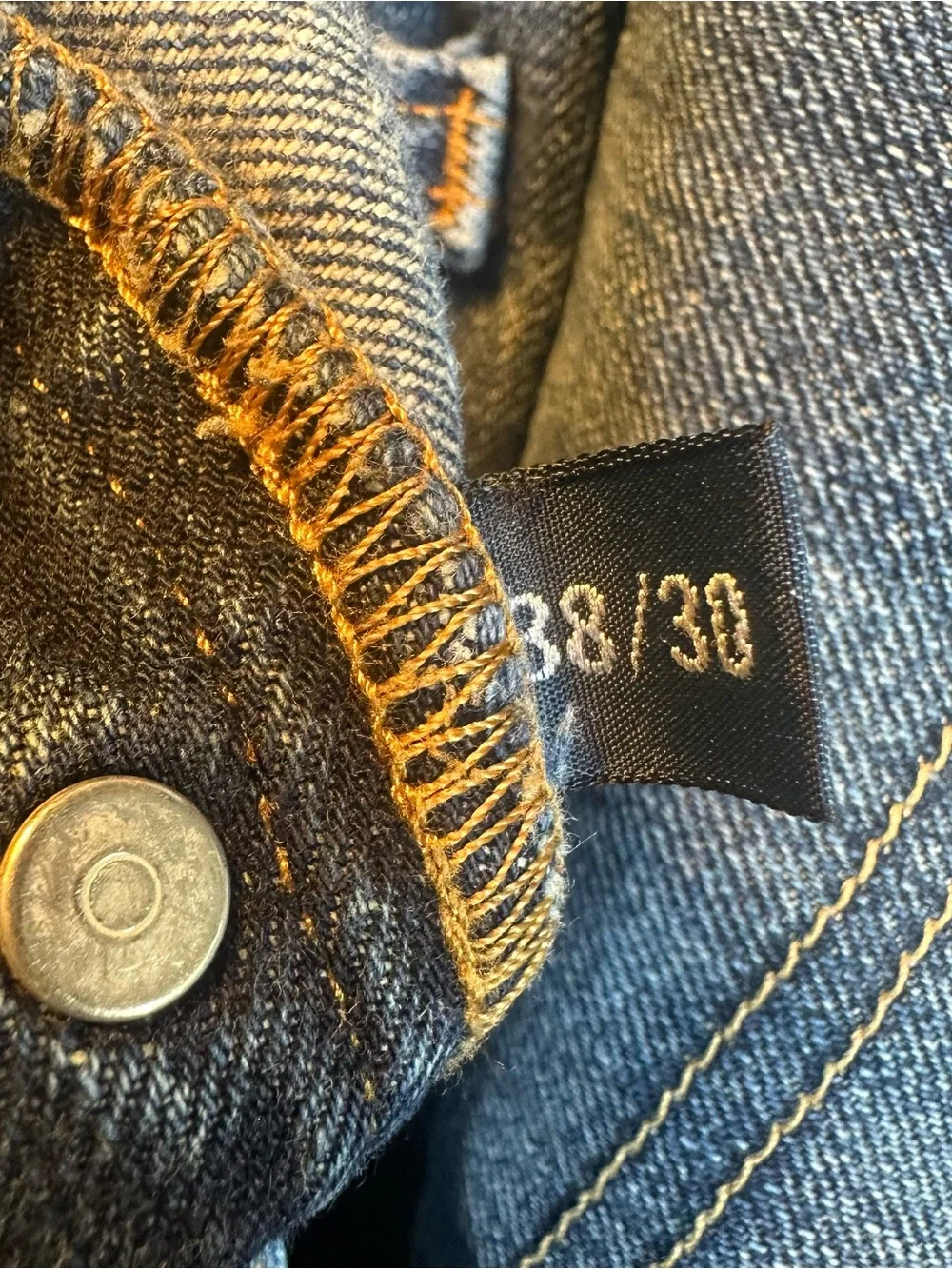 Vintage Polo Ralph Lauren Medium Wash Straight Authentic Dungarees Jeans 38x29
